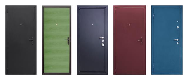 Metal doors